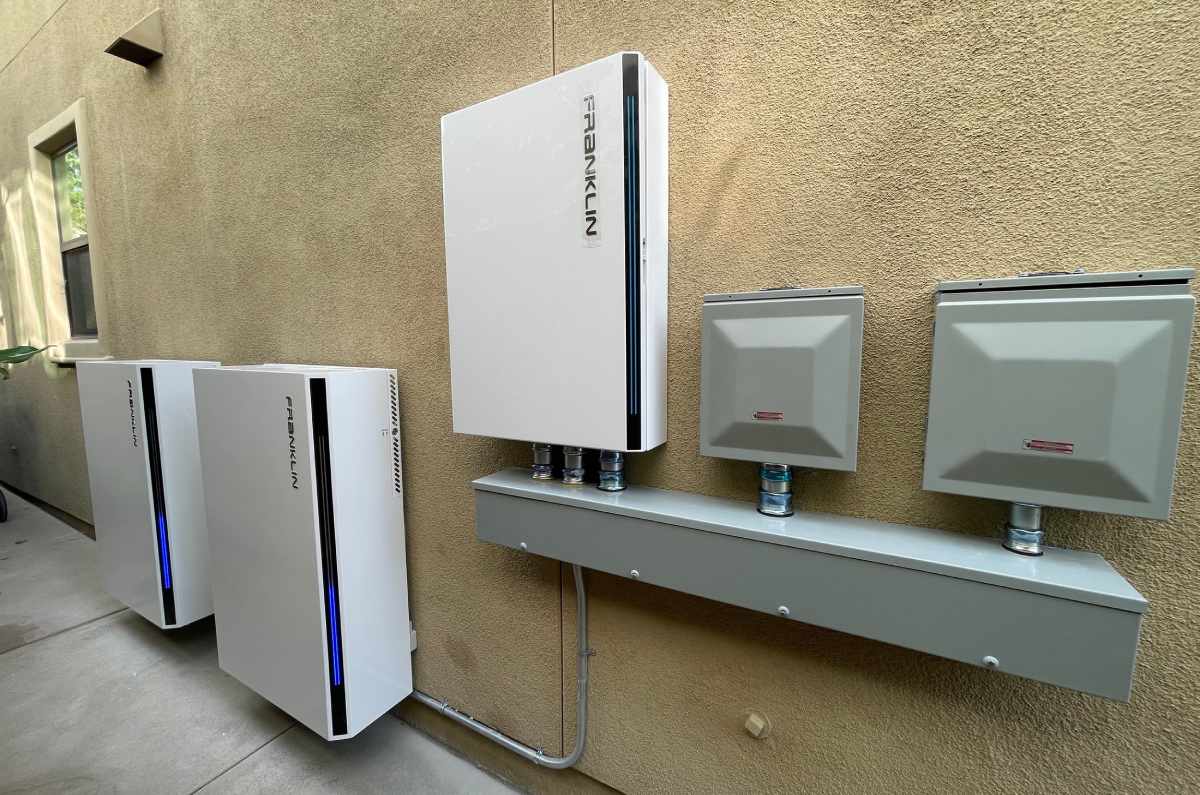 Indoor home battery storage equipment
