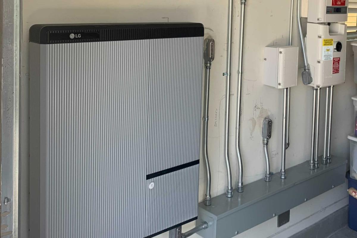 Solar battery storage solution for a Tucson home