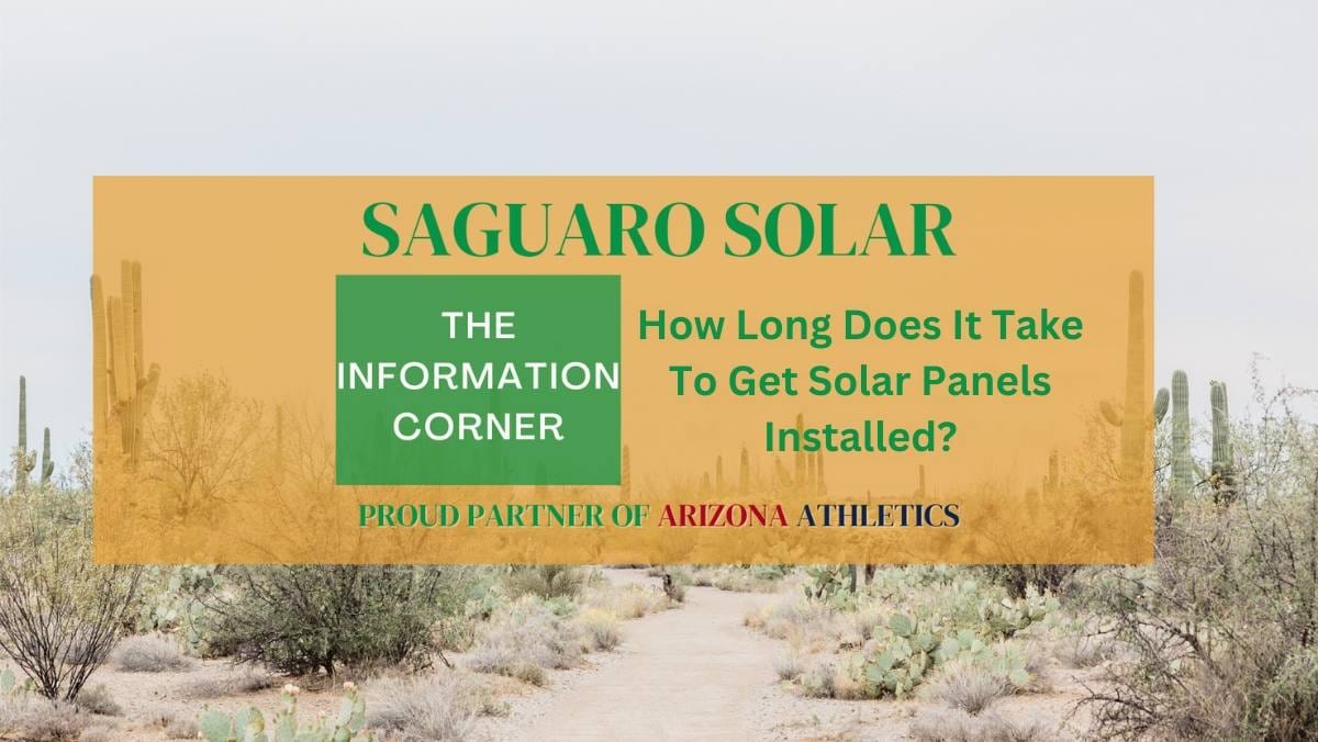 How Long Does It Take To Get Solar Panels Installed?