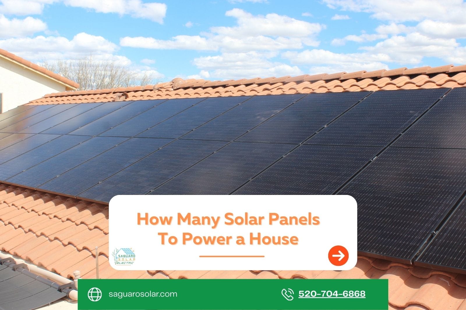 How Many Solar Panels To Power a House in Tucson? Sizing Guide