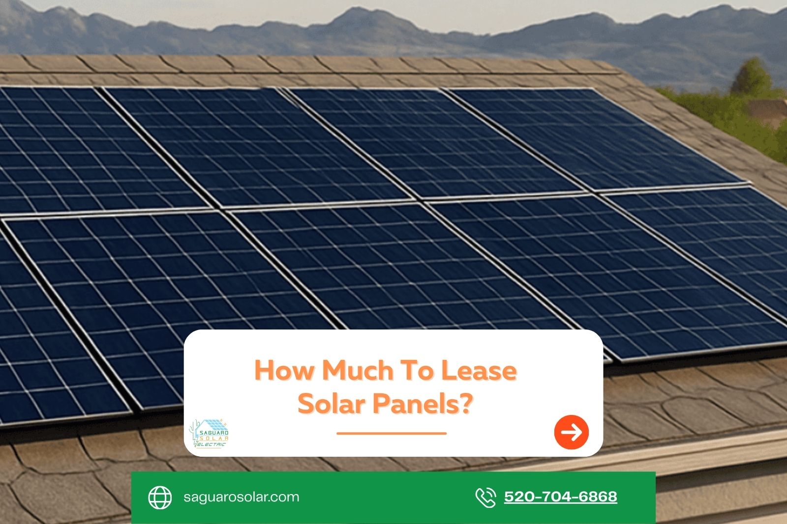 How much it costs to lease solar panels in Tucson