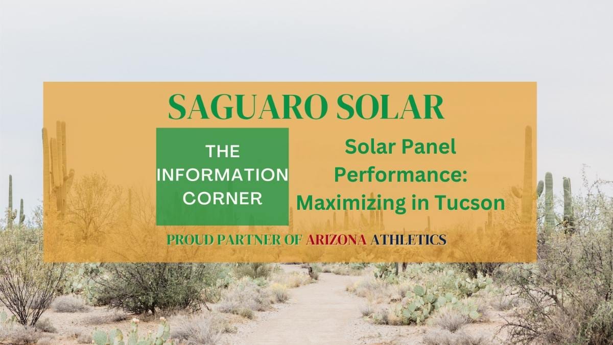 Solar Panel Performance: Maximizing for Efficiency