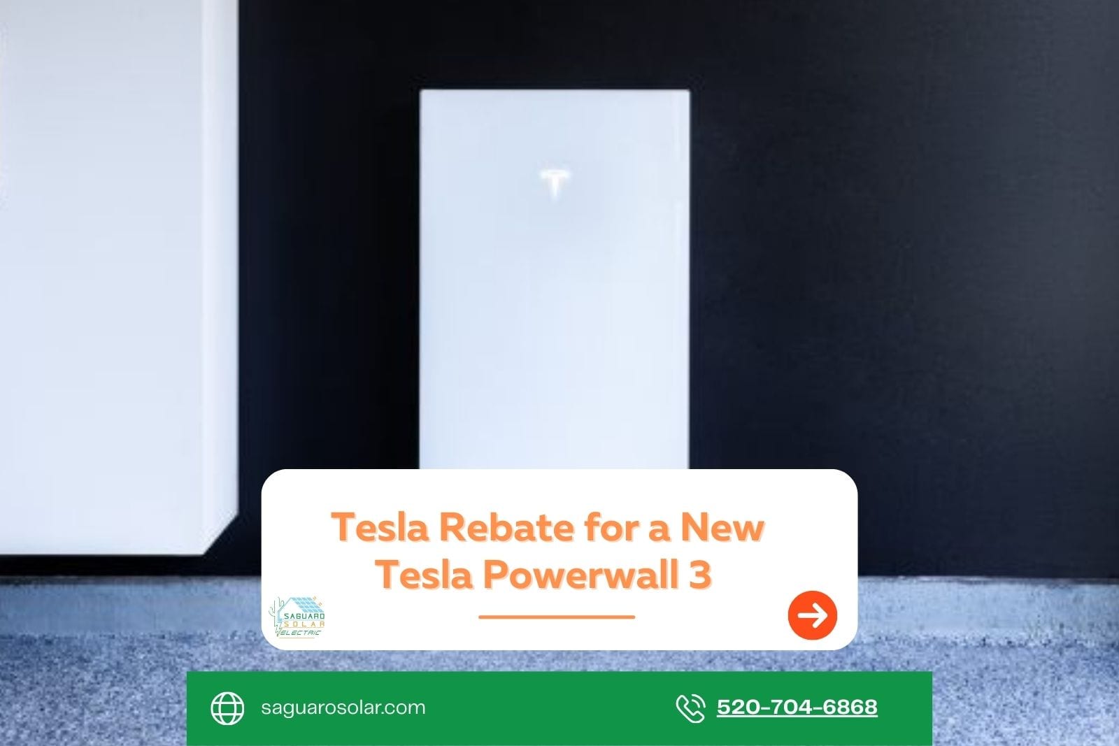 Tesla Rebate: Get up to $1,000 for Tesla Powerwall 3 Installation
