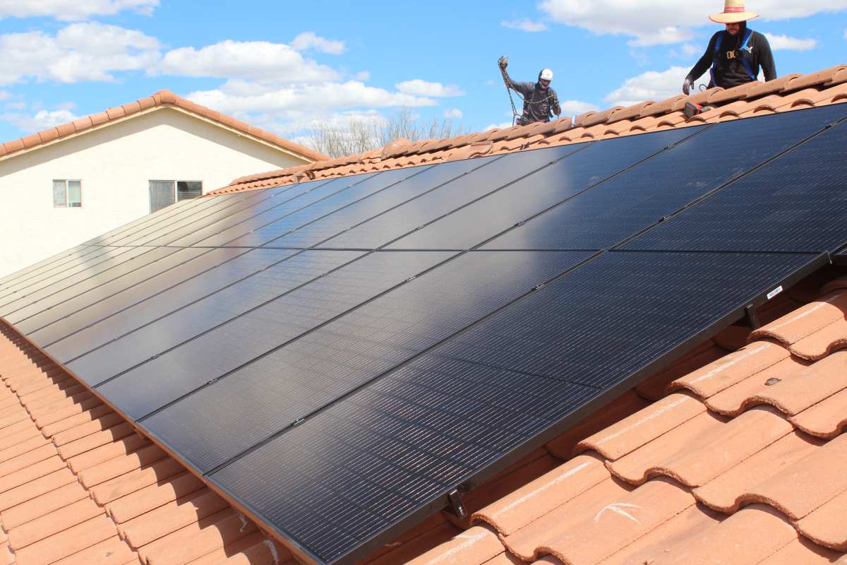 Solar panel removal and reinstallation in Phoenix