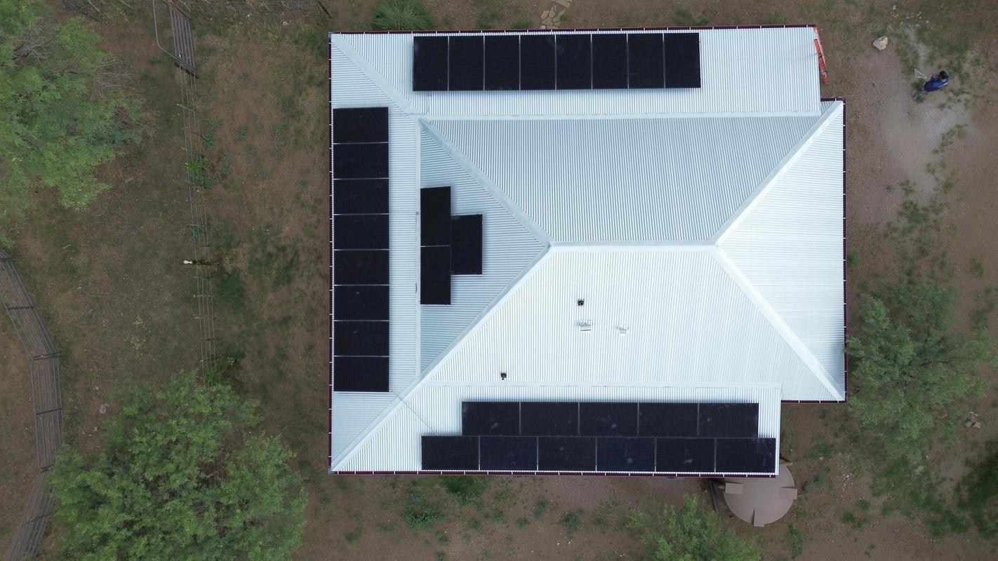 Solar installation on a Phoenix home