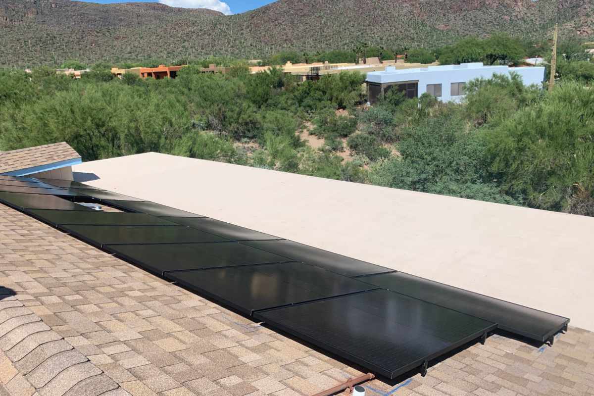 System inspection for solar panel removal and reinstallation in Tucson